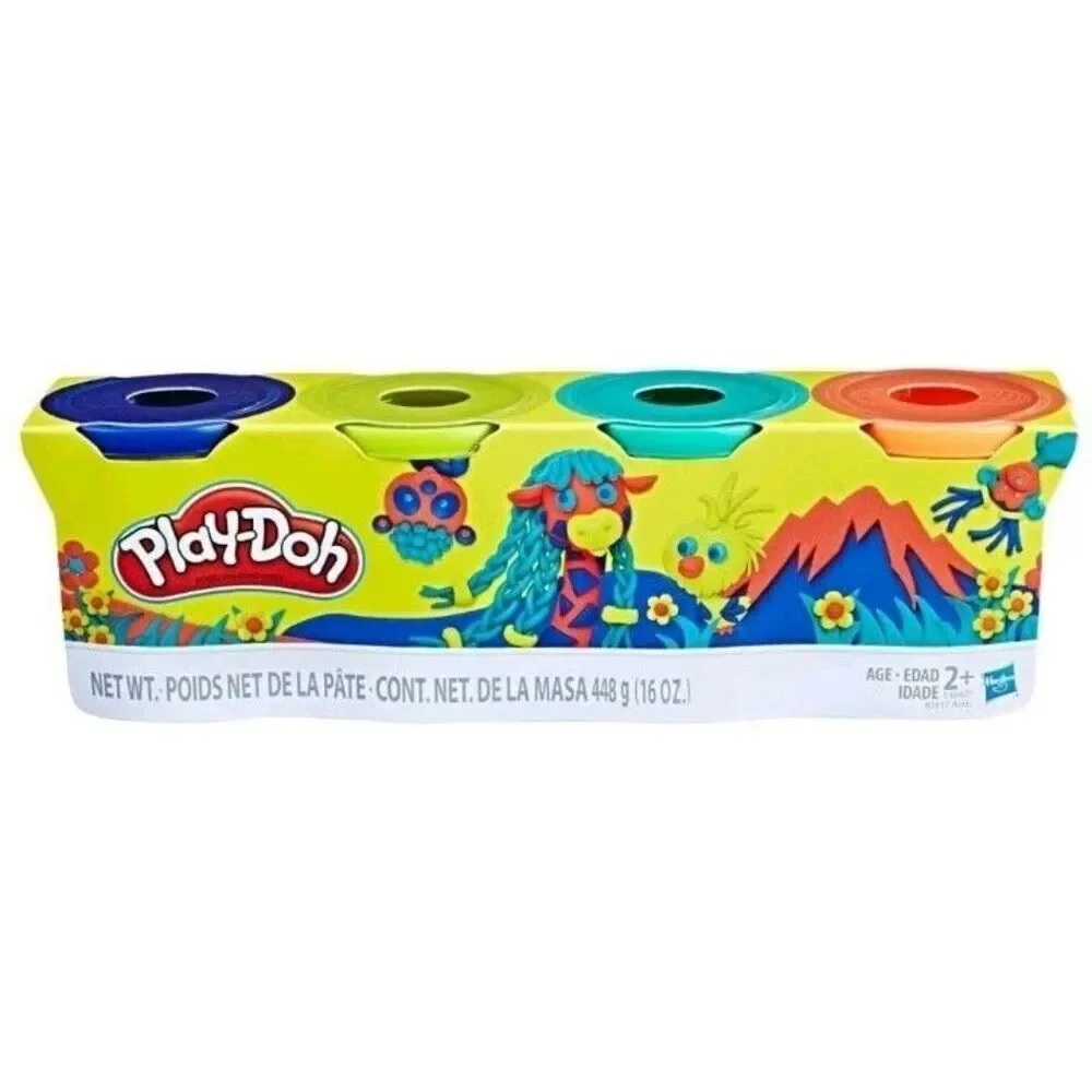 Hasbro Play-Doh 4 Pk   New!